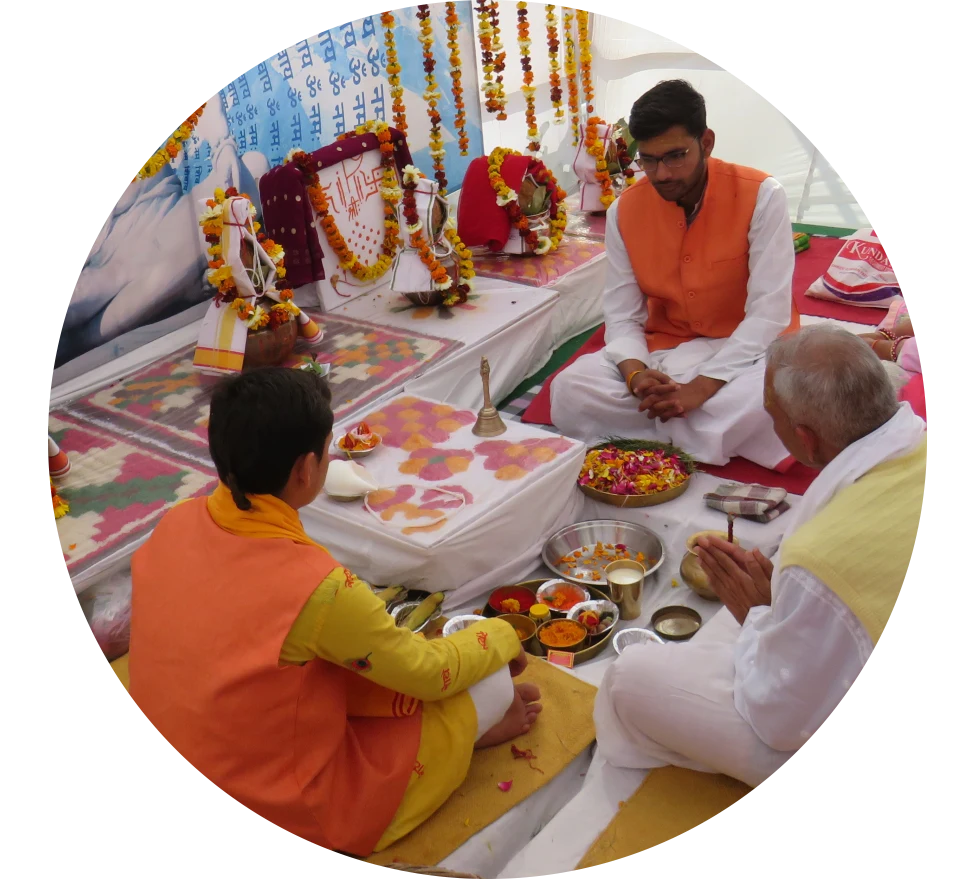 <p style="text-align: center;"><strong><span style="color: #7d4219;"><span style="font-family: 'book antiqua', palatino; font-size: 14pt;">Spiritual Katha Sessions</span></span></strong></p>